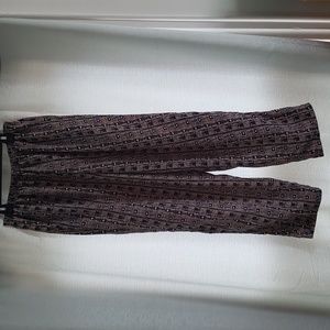 Vintage tribal print pants